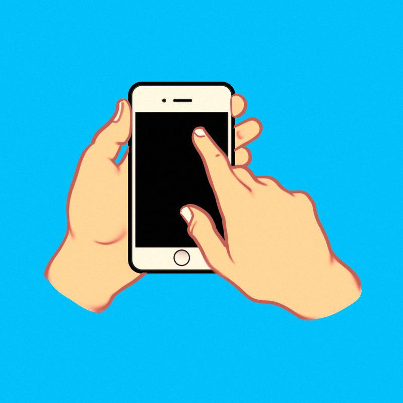 4 Tu izmanto vienu roku kā... Autors: matilde Tas, kā tu turi rokās savu telefonu, atklāj daudz ko par tavu personību