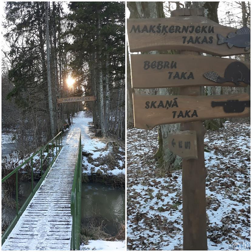 Tālāk jau pāri tiltiņam... Autors: GargantijA Ziemīgi nesteidzīga pastaiga Mežaparkā. Bet ne Rīgā