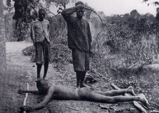 Strādniekus brutāli sita Ne... Autors: Testu vecis Šausminoši fakti par genocīdu Kongo Brīvvalstī