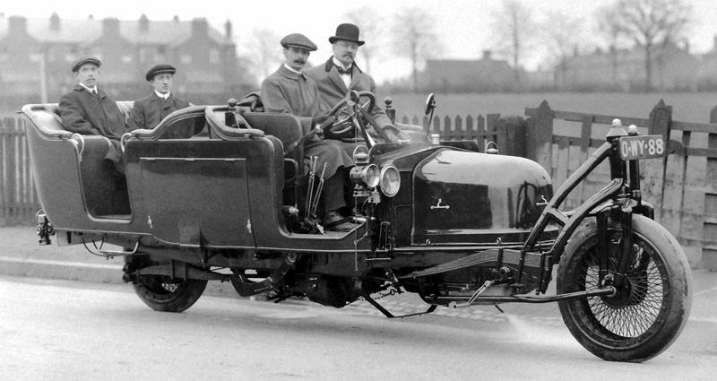Wolseley Gyrocar 1913Pirmais... Autors: Bauskas Motormuzejs Neparasti transporta līdzekļi (5. daļa)