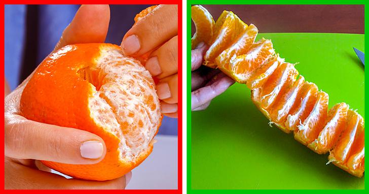 Vai zināji ka nomizot apelsīnu... Autors: matilde 15 parastas darbības, kuras lielākā daļa cilvēku dara nepareizi