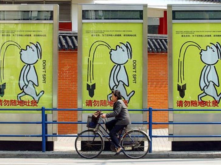 Nospļauties publiskā vietā ir... Autors: Lestets 15 lietas, kas Ķīnā ir normālas, bet pārsteidz pārējo pasauli