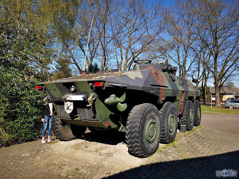 Izlūktanks LuchsLūsis A2 Autors: bombongs Tanku Muzejs Munster