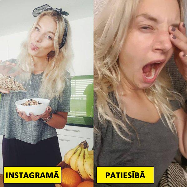  Autors: matilde «Instagrams» vs «Realitāte»: lūk, kā patiesībā viss izskatās