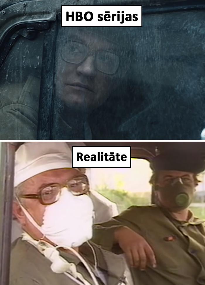  Autors: matilde Salīdzinājums starp patieso Černobiļu un to Černobiļu, kas redzama «HBO» sērijās
