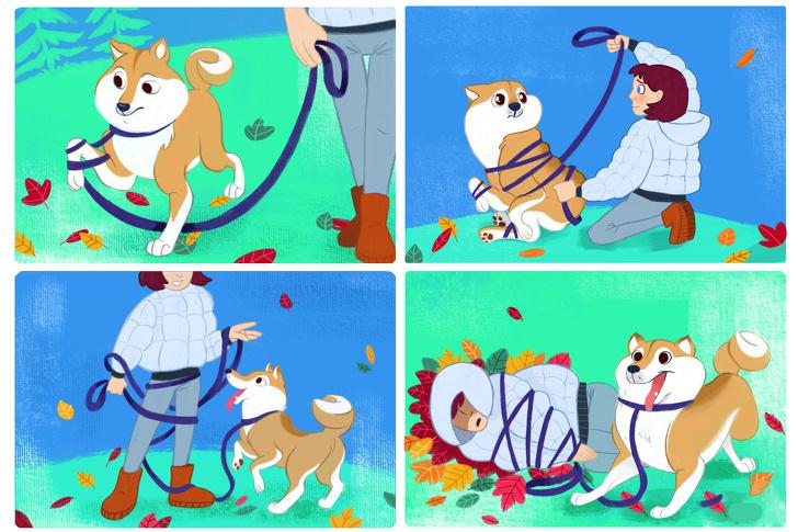 Bet pastaigas reizēm mēdz būt... Autors: matilde 10 patiesi komiksi par suņu saimniekiem