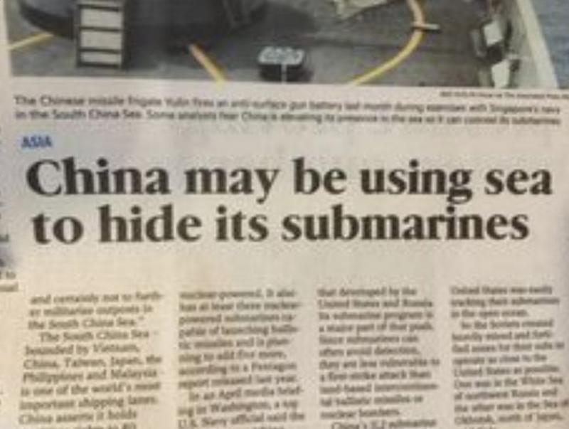 Ķīna iespējams izmanto jūru... Autors: Lestets 20 stulbākie virsraksti, kas, tu neticēsi, bet patiešām nonāca ziņās