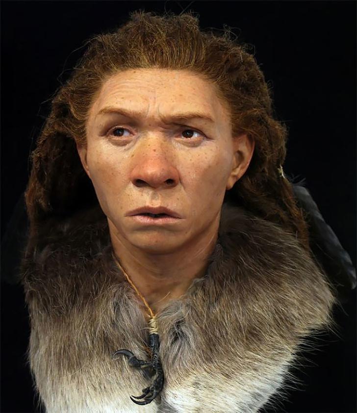 Neandertāliescaronu sieviete... Autors: The Diāna Tēlnieks rekonstruē mūsu priekšteču sejas. Tas IR jāredz!