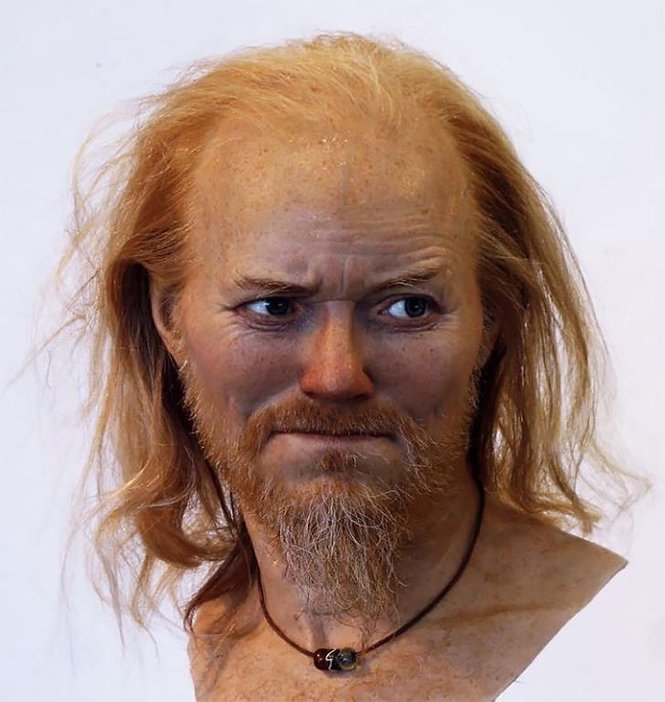 Vikingu vīrietis no 10... Autors: The Diāna Tēlnieks rekonstruē mūsu priekšteču sejas. Tas IR jāredz!