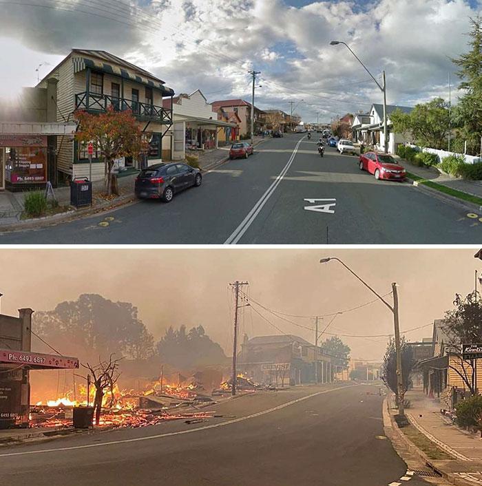 nbspKobargo vēsturiskā galvenā... Autors: Lestets 19 fotogrāfijas no Austrālijas: Pirms un pēc mežu ugunsgrēkiem