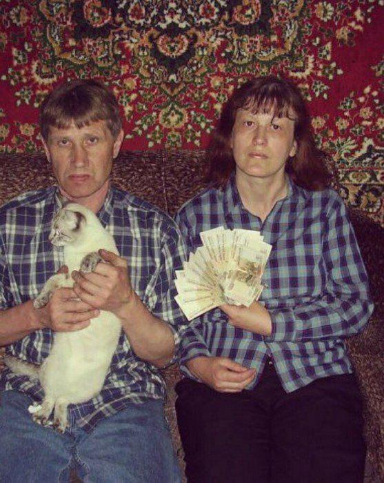 Mums pat vēl ir naudiņa vīrs... Autors: Fosilija Nē, paklāju mode Krievijā nekad nepazūd