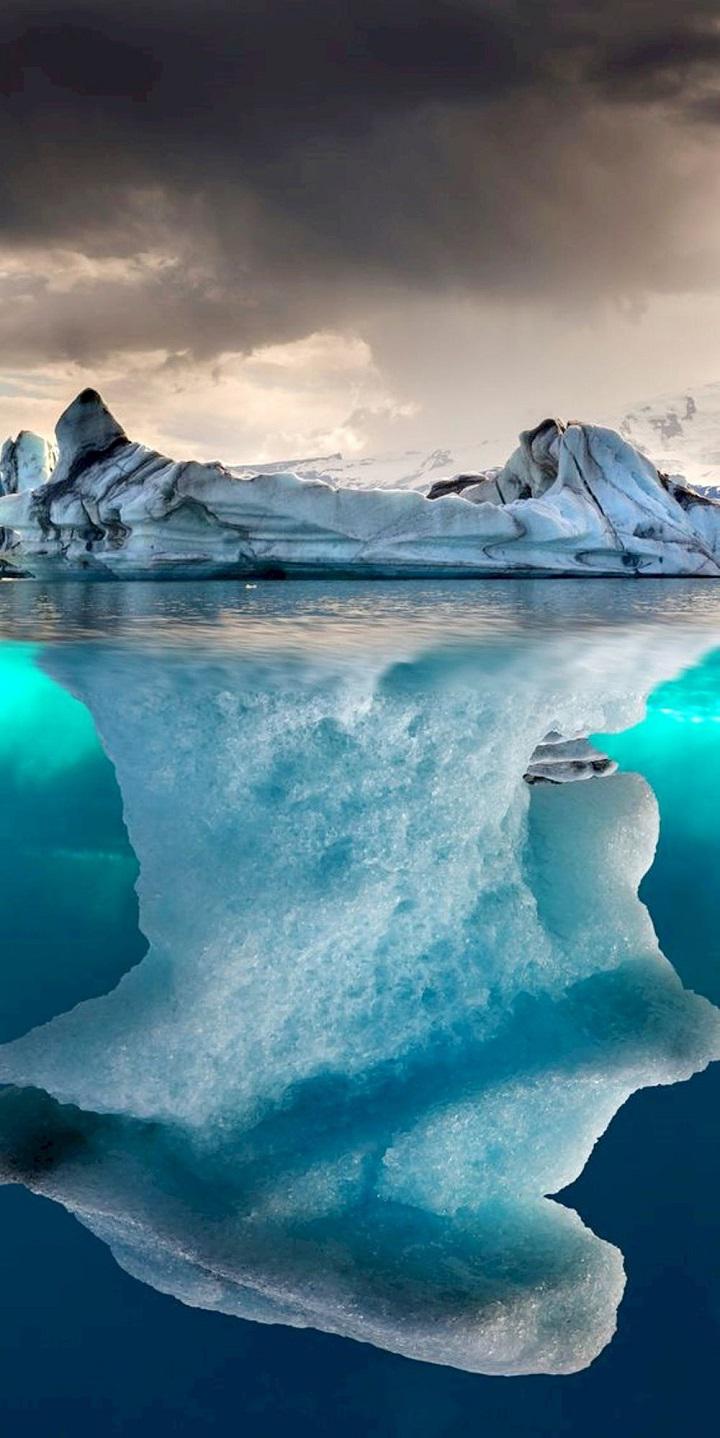 Jau skolā mācīja ka aisbergiem... Autors: Lestets 14 tik iespaidīgas fotogrāfijas, ka tās vairs nešķiet īstas