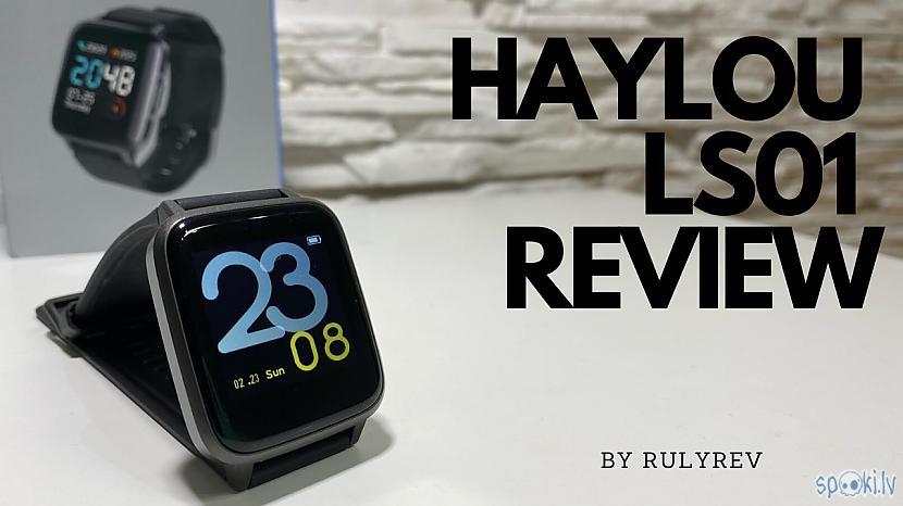  Autors: RULY Premium klases viedpulkstenis no "Haylou" modelis LS01!