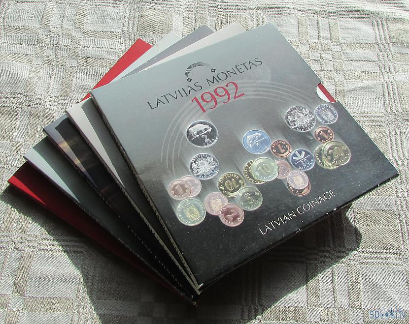 No 6 dažādiem izdotajiem... Autors: pyrathe Mana kolekcija: Latvijas Bankas monētu komplekti