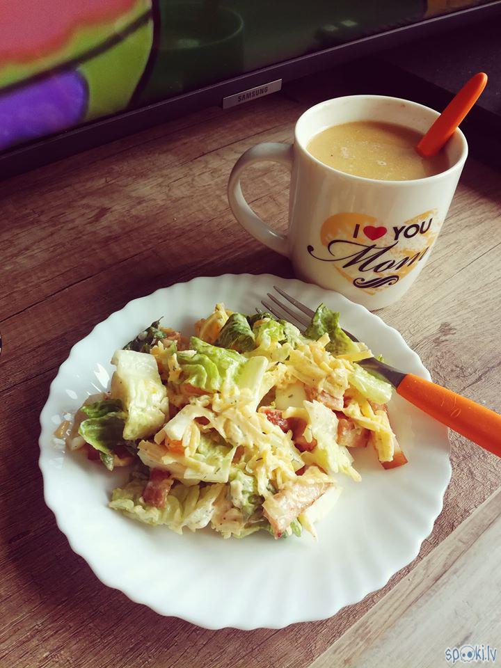 Salāti romiescaronu salāts... Autors: odenix Ēdieni ar zemu ogļhidrātu saturu