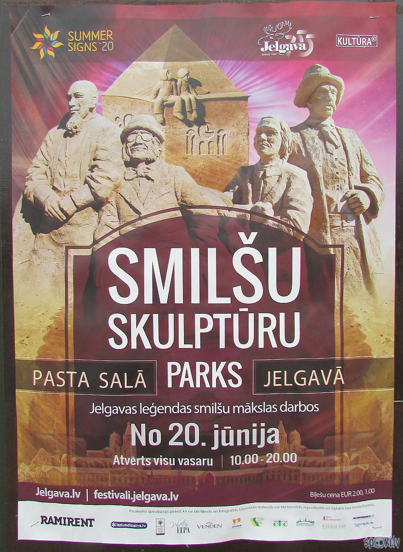  Autors: pyrathe Smilšu skulptūras Jelgavā