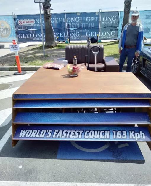 Pasaules ātrākais dīvāns kas... Autors: Lestets 28 fotogrāfijas, kas ļaus mums uzzināt kaut ko jaunu