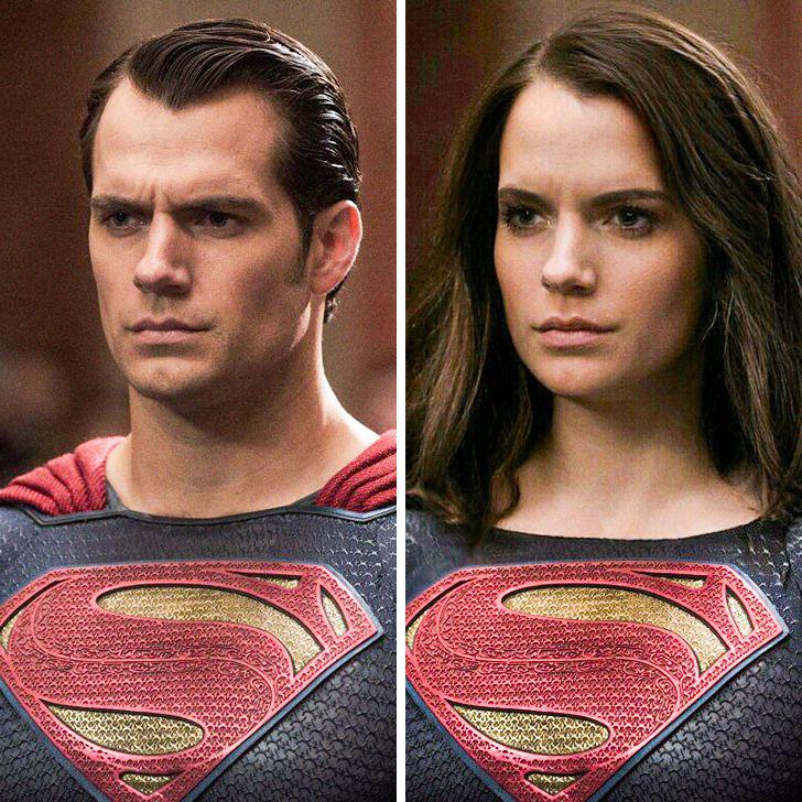 SupermensKā tev scaronķiet vai... Autors: matilde Lūk, kā izskatītos slaveni supervaroņi, ja viņi būtu sievietes (18+ foto)