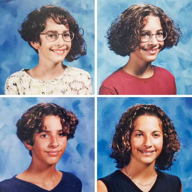 Četri neveiksmīgas frizūras... Autors: The Diāna 20 reizes, kad cilvēki gribēja justies nostalģiski, bet beigās izplūda smieklos
