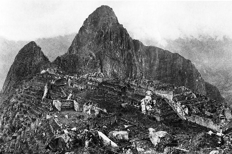 Maču Pikču Peru 1912 g Autors: Lestets 20 vietu fotogrāfijas, kas parāda pasaules izmaiņas pēdējo 100 gadu laikā