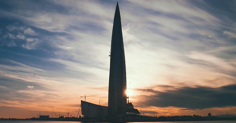 Jau 2018 gadā kad ēkas... Autors: matilde Eiropas augstākais tornis - Lakhtas tornis