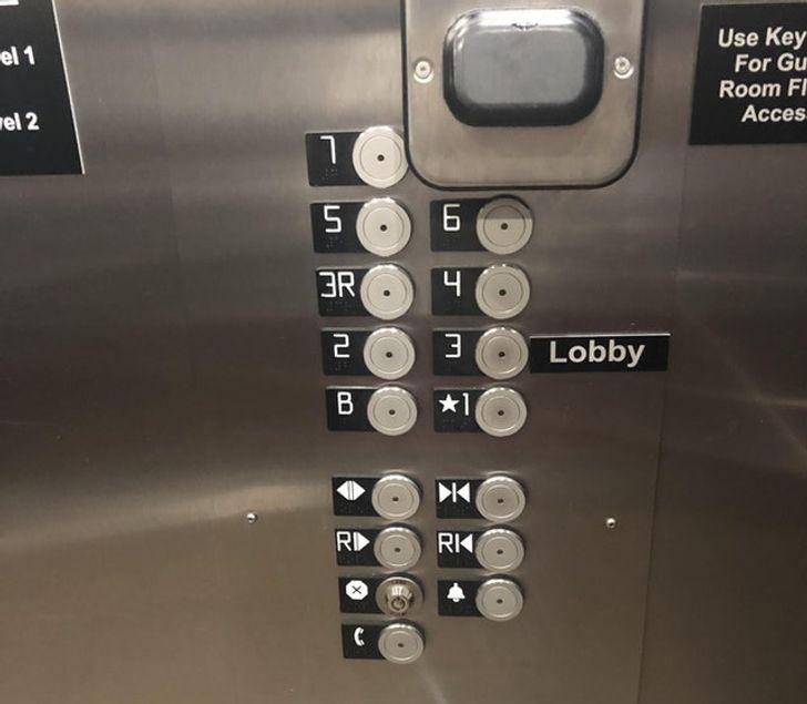 Scaronīs pogas liftā ir... Autors: The Diāna 28 reizes, kad dizaineris aizmirsa pielietot veselo saprātu