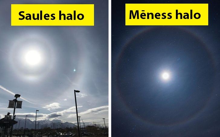 Saules vai mēness haloTie nav... Autors: Lestets 11 brīdinošas dabas parādības, ko mums vajadzētu zināt