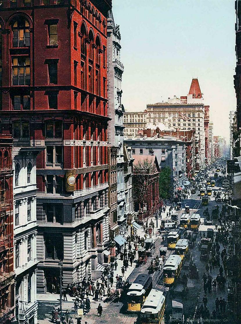  Autors: Lestets Sapņaina 1900-to gadu Ņujorka fotohromās fotogrāfijās