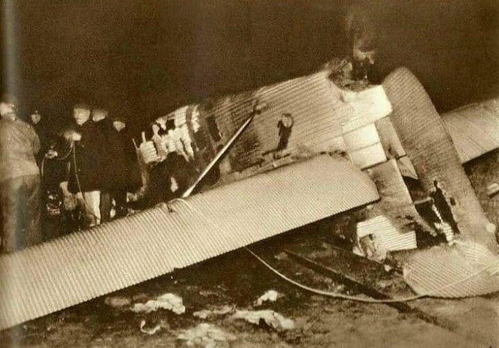 Sabena Junkers Ju 52... Autors: Testu vecis Komerciālo lidaparātu katastrofu bildes 1919. - 1939. g