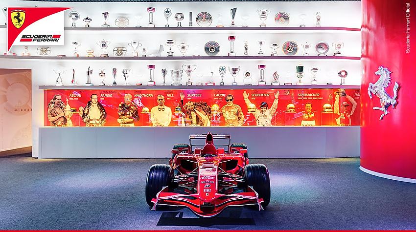Ferrari F1 čempioni.