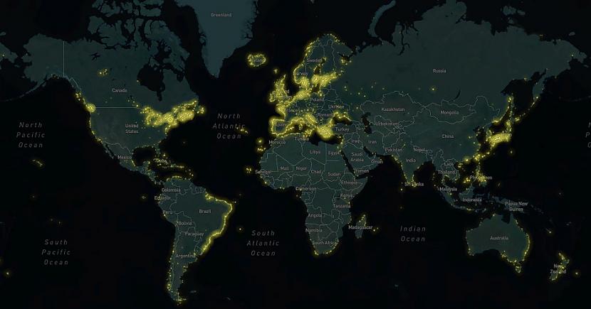 Karte ar pasaules bākām Autors: Lestets 20 neparastas kartes, kas ļaus pasauli ieraudzīt savādāk