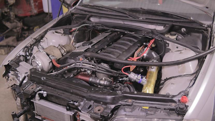 Kā scaronis viss izskatās... Autors: MyPlace Kas notika ar 500hp turbo BMW e46 ?! VIDEO Autovlogs #12