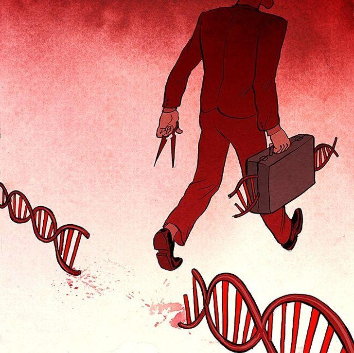 Jaunais DNS Autors: Lestets 16 ilustrācijas, kas parāda dzīvi no otras puses