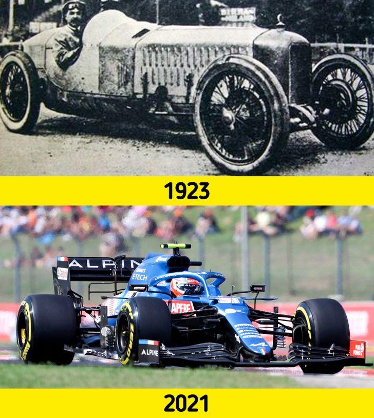 Autosacīkstes Autors: Lestets Kā ir mainījies sports pēdējo 100 gadu laikā?