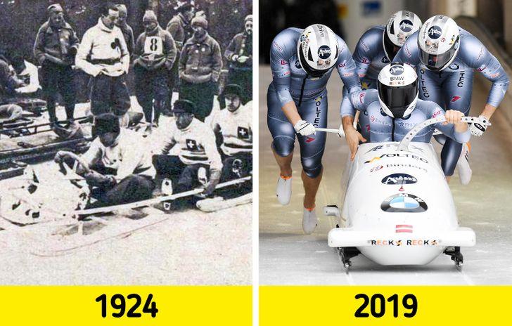 Bobslejs Autors: Lestets Kā ir mainījies sports pēdējo 100 gadu laikā?