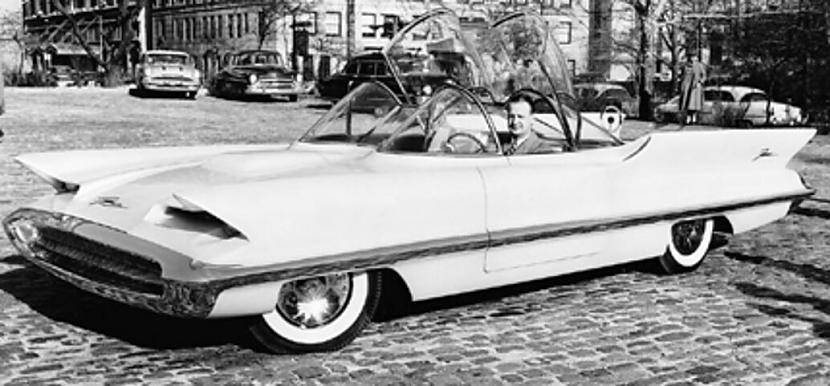 Ievērojamā pretstatā... Autors: Zibenzellis69 Pārsteidzošas 1954. gada Ford FX-Atmos fotogrāfijas