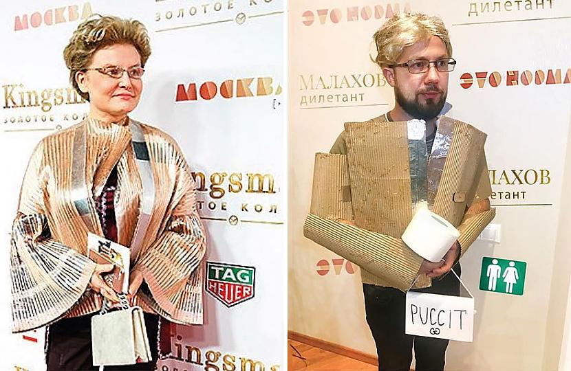  Autors: matilde Vīrietis no Krievijas parodē slavenus cilvēkus un pelna pats ar to sev iztiku