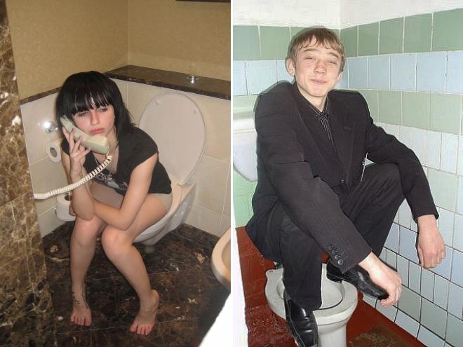  Autors: Zibenzellis69 Izrādās, ka pastāv arī dīvaina apsēstība tualetēs uzņemt neparastus selfijus