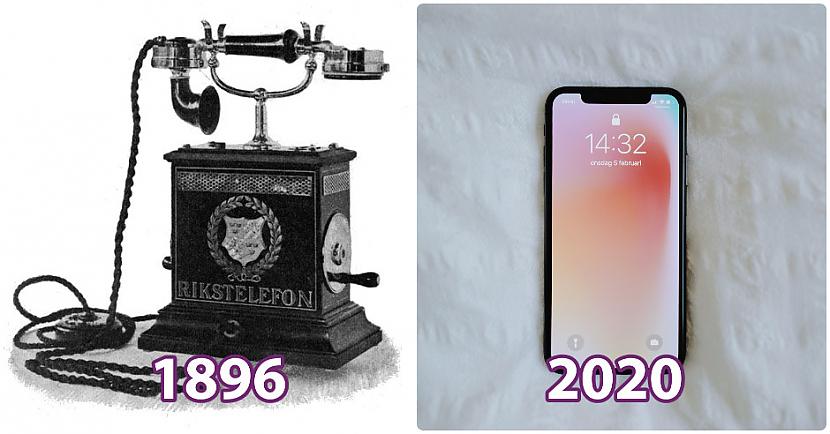 Telefoni Autors: Lestets Kā ir izmainījušās ikdienas lietas kopš 20. gadsimta sākuma?