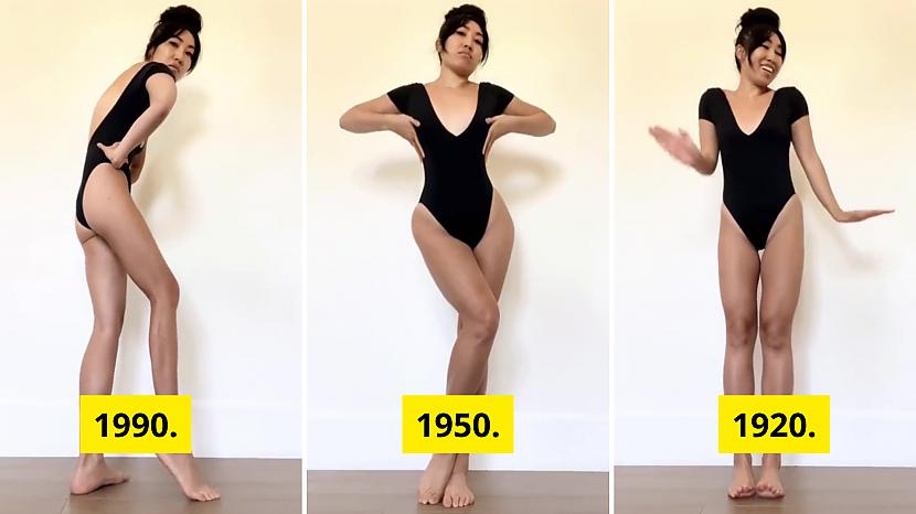 Deviņdesmitajos gados... Autors: matilde VIDEO ⟩ Kā gadu laikā ir mainījies «ideālais» sievietes ķermenis
