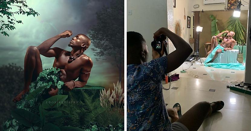Ādams atpūscaronas Autors: Zibenzellis69 30 fotogrāfijas no Nigērijas fotogrāfa, kurš parāda, kā top viņa ideālās bildes