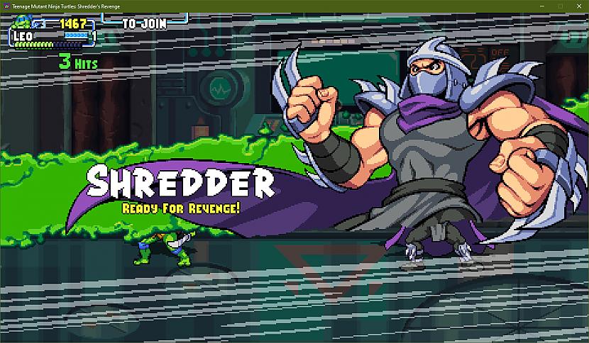 Spēlē tu varēsi vadīt 7... Autors: Latvian Revenger "TMNT: Shredder's Revenge" apskats