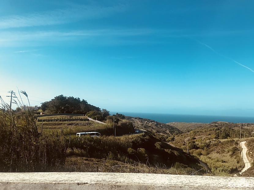 Tuvojamies Cabo da Roca Autors: ezkins 10 dienas Portugālē. Sintra un tālākais Eiropas punkts
