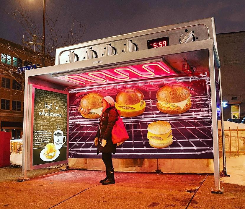 Amerikā ir uzstādīta pietura... Autors: Zibenzellis69 15 oriģinālas pieturas no visas pasaules, kur autobusa gaidīšana sagādā prieku