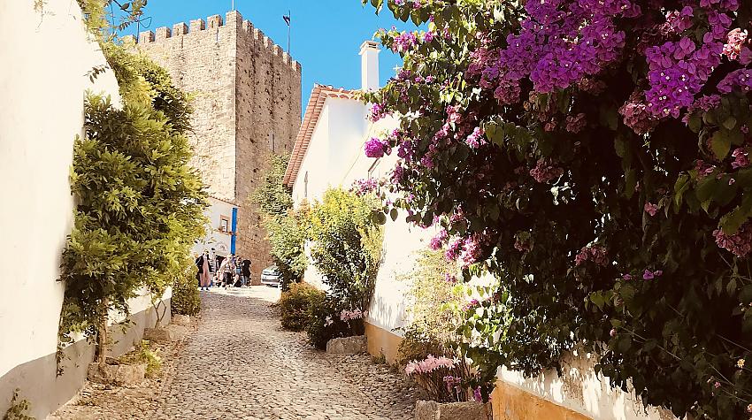 10 dienas Portugālē. Obidos. Nazare.