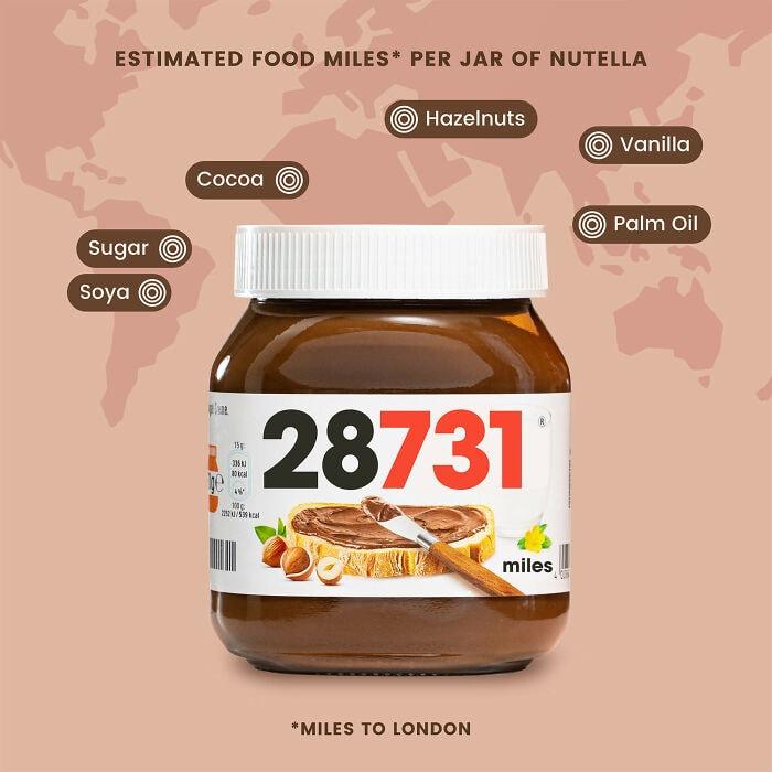 Nutella 46 238 kmSlaveno... Autors: Zibenzellis69 Pētnieki atklāj ceļu, pa kuru populāri produkti nonāk mūsu rokās un mutē