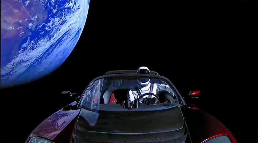 Īlons Masks 2018gadā nevēlējās... Autors: matilde Kur tagad ir «Tesla», kuru 2018.gadā nosūtīja kosmosā?