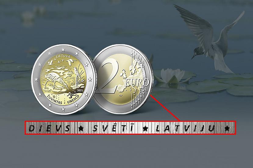 Plascaronu kolekcionāru... Autors: matilde 2€ monēta ar uzrakstu «Dievs, svētī Latviju» var padarīt tevi par bagātnieku