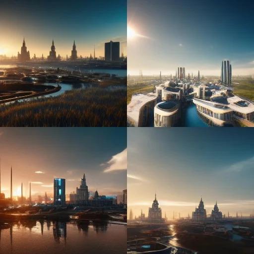 Nākotne kāda būs Astrahaņa... Autors: Zibenzellis69 Mākslīgā intelekta skatījumā: kādas varētu izskatīties valstis, pilsētas nākotnē