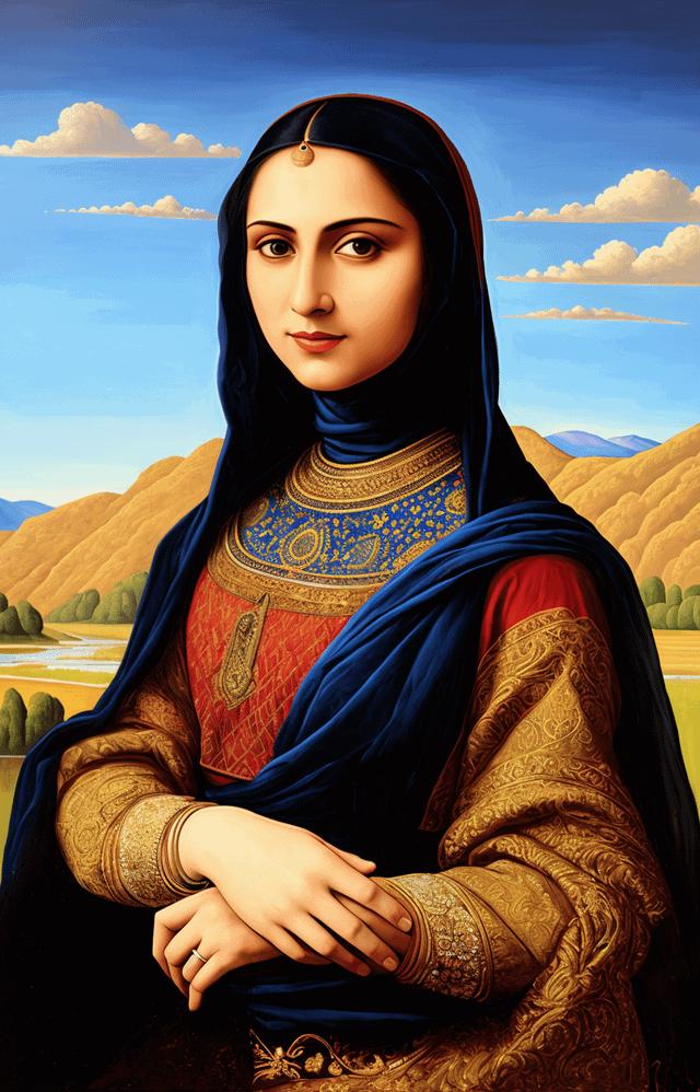 Armēnija Autors: Zibenzellis69 Mona Liza, ja tā būtu gleznota nevis Itālijā, bet citās valstīs. (Neuromaster)